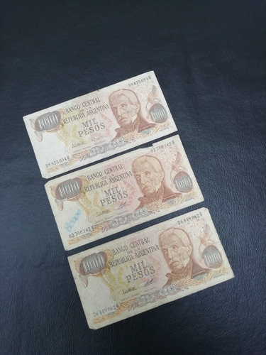 Billete Mil Pesos Argentinos 