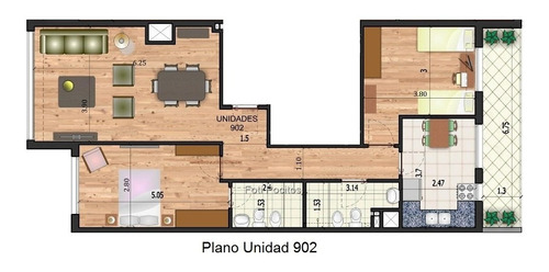 Venta Apartamentos 2 Dormitorios A Estrenar En Pocitos