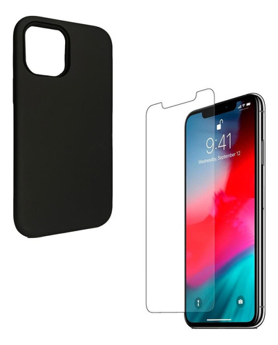 Protector Hibrido + Vidrio Para iPhone 11 11 Pro 11 Pro Max