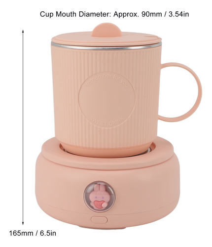 Enfriador Para Bebidas Rosa, Taza De Café, Calefacción Y Ref