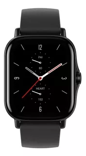 Smartwatch Amazfit Fashion GTS 2 1.65" caja de aleación de aluminio midnight black, malla midnight black de silicona A1969