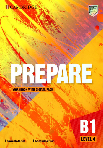 Prepare 4 B1 (2/ed.) - Wbk W/dig.pack - Gareth Jones