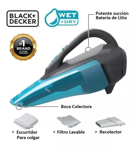 Comprar Aspiradora de Mano Compacta Black&Decker, Absorbe Líquidos