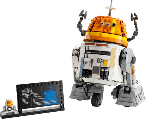 Lego Star Wars Droide Astromecánico Chopper 75416 - 1039 Pz 1039 Droide Astromecánico Chopper