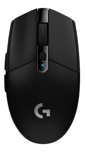 Imagen 1 de 10 de Mouse gamer inalámbrico Logitech  Serie G Lightspeed G305 black