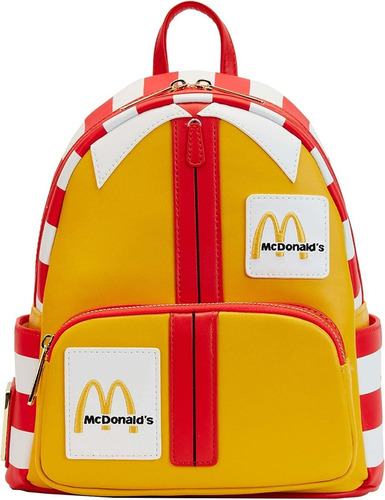  Loungefly Mini Mochila Mcdonalds Ronald Cosplay 2023 