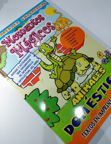 Libro Infantil Para Aprender Coloreando Momentos Magicos