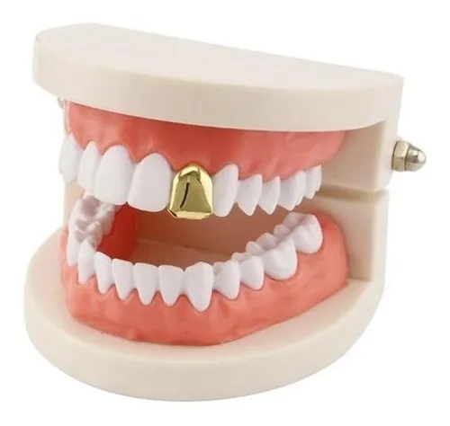 Parrilla Para Dientes Solo Grillz Dorado Strass Trap Flex