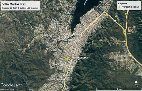 Vendo Lote Esquina En Villa Carlos Paz. Córdoba.
