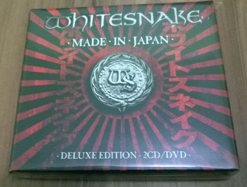 White Snake Made In Japan Cd E Dvd Novo