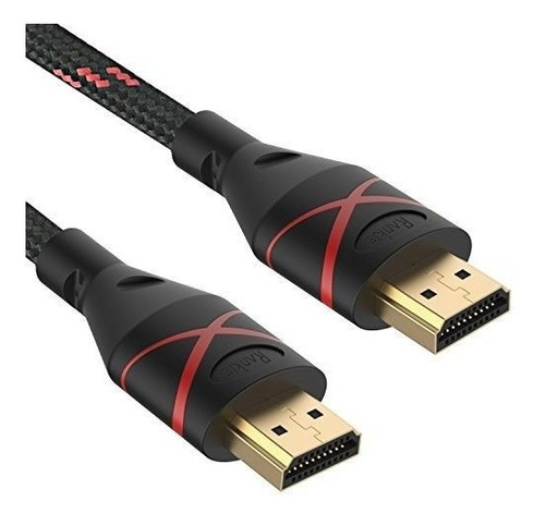 Cable Rankie Hdmi 2.0, 6 Pies, 4k Listo, Trenzado De Nylon 3