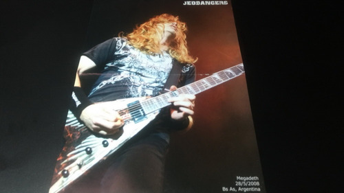 Poster Megadeth * 40 X 28 (o013)