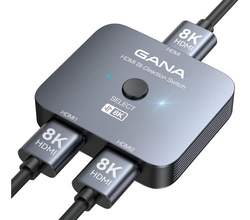 Interruptor Gana Hdmi 2.1, Divisor Del Interruptor Hdmi De 8