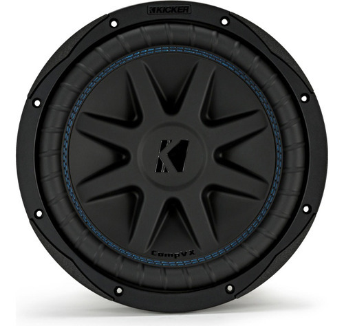 Subwoofer Kicker 44cvx104 Cvx104 Cvx10 10 polegadas 1200w Max Black Subwoofer