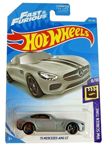 Hot Wheels Fast & Furious ´15 Mercedes Amg Gt Nuevo