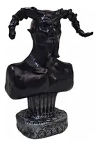 Comprar Diablo Negro Lucifer Satanás Busto 14 Cm Resina + Oracion 