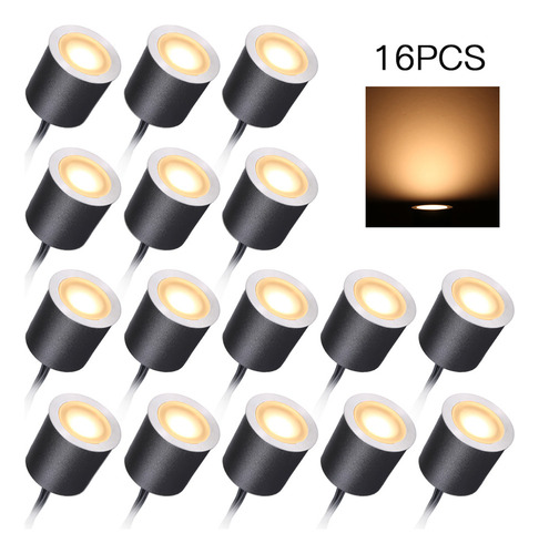 Luces De Cubierta Empotrables, 12 V, Led De Bajo Voltaje, Ip