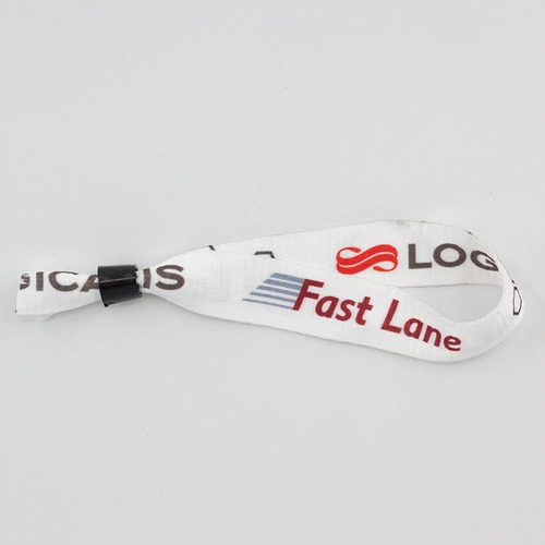 Imagen 2 de 7 de Pulseras Seguridad Poliester Full Color Doble Faz Pack 750u