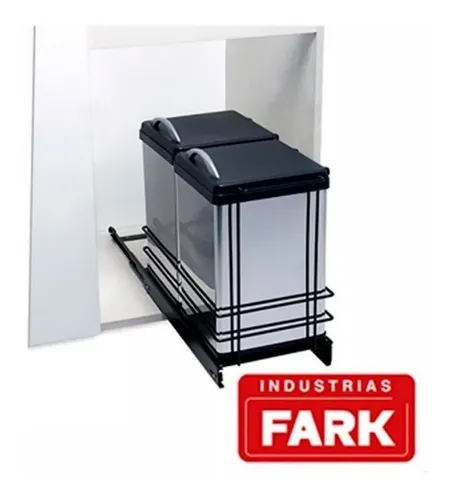 Cesto basura extraible para bajo mesada hotsell