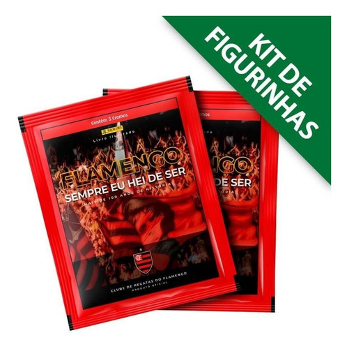 Flamengo Histórico - Kit Com 12 Envelopes - 60 Cromos