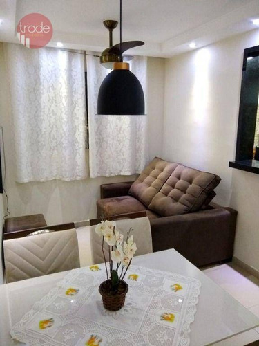 Apartamento Com 2 Dormitórios À Venda, 53 M² Por R$ 260.000,00 - Reserva Sul Condomínio Resort - Ribeirão Preto/sp - Ap7055