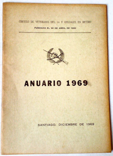 Anuario Círculo Veteranos Guerra Pacifico 1879