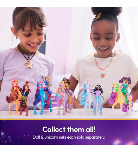 Unicorn Academy, Sophia & Wildstar Set Con 2 Accesorios
