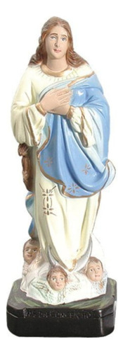 Figura Imagen Inmaculada Concepción Oxum Celeste 30cm