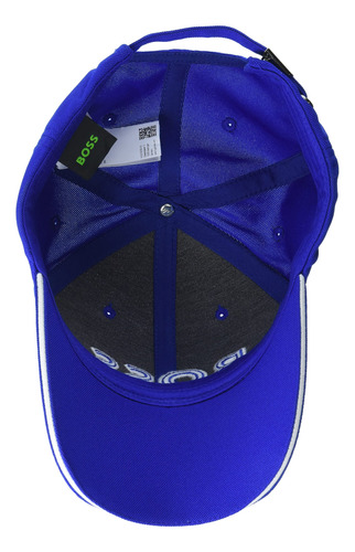 Cap Boss Technical Piqué Logo Surfer Blue Para Hombre