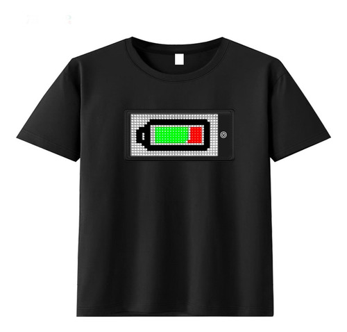 Camiseta Led, Camisas Resplandecientes Camiseta Iluminada