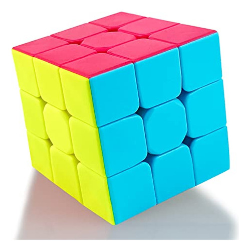Veloz Cubo 3x3, Cajas De Rompecabezas De Cubo Mágico 7kb9g