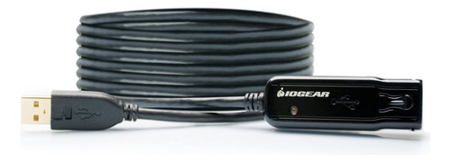 Iogear Usb 2.0 Booster Cable De Extension  Negro