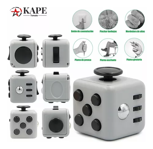 Dado de actividades anti estrés, Juego de Relajación FIDGET CUBE.