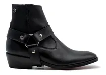 Comprar Botas Botínes Premium Tipo Saint Negro Piel Andre Bocassi
