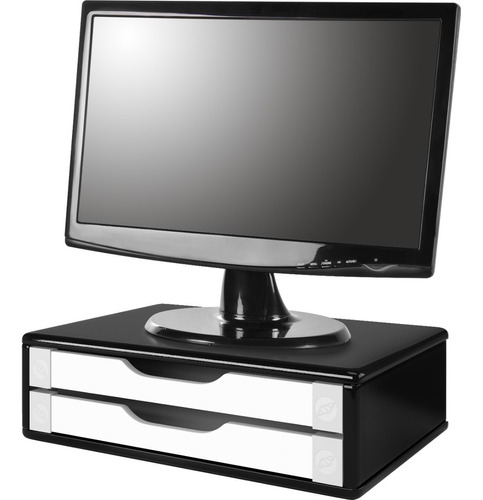 Suporte Para Monitor De Mesa - Com 2 Gavetas - 3348