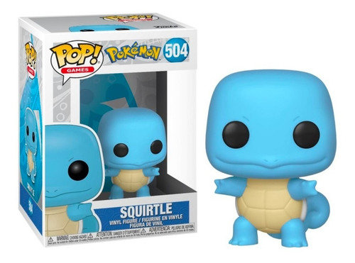 Squirtle Funko Pop 504 / Pokemon / Original / Nuevo