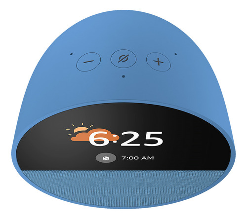 Despertador Inteligente Alexa Amazon Echo Spot 2024 Azul
