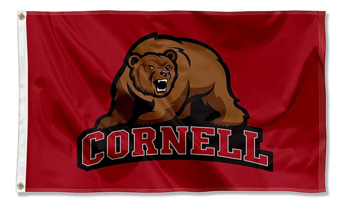 Bandera Grande De Cornell Roja Grande Para Universidad