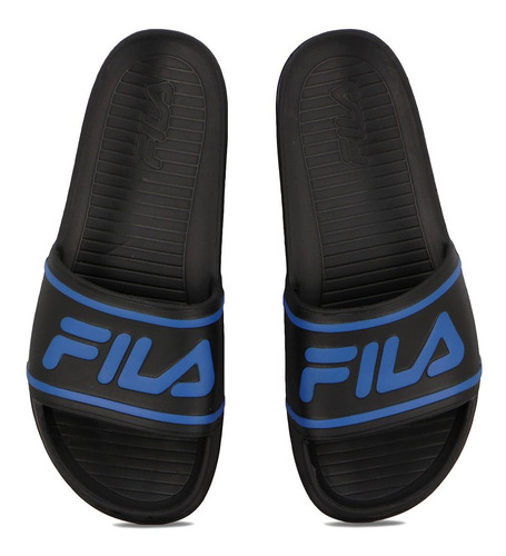 Chancleta De Hombre Fila Slide St Blk/prbl/prbl