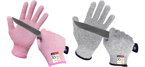 2 Pares De Guantes Evridwear Combinados De Nivel 5