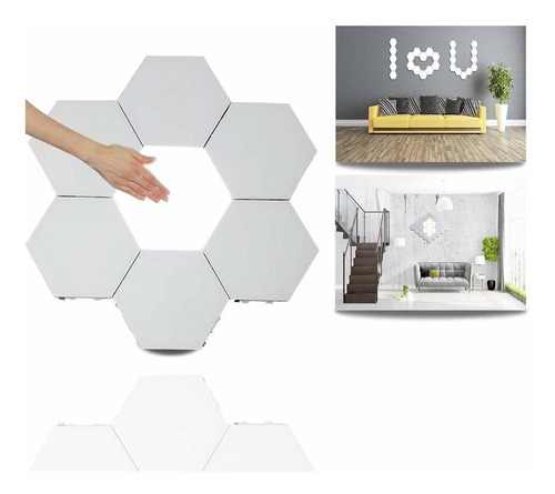 Luces Led Hexagonales, Paneles De Luz Led Inteligentes De Pa