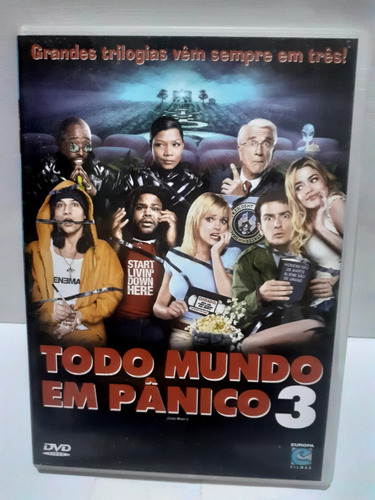 Dvd Filme Todo Mundo Em Pânico 3 Comédia De Terror A. Faris (Usado)