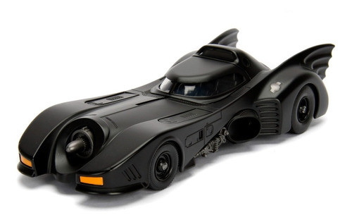 Batimovil  Batmobile & Batman 1989 1:24 Jada  Armable