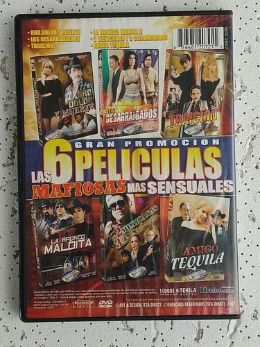 Dvd Lorena Herrera Amigo Tequila-oro Dolor Muerte-traicion (Usado)