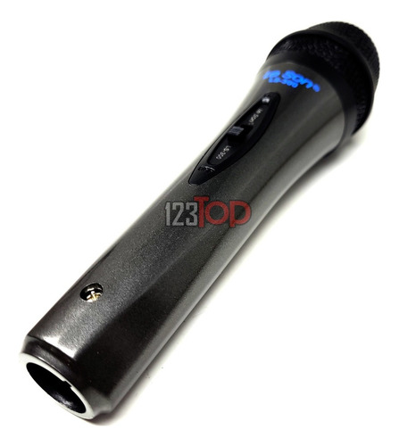Microfone Dinâmico Leson Ls300 Unidirecional C/ Cabo 3 Metro