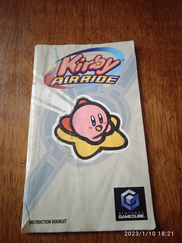 Manual Kirby Air Ride Gamecube (Usado)