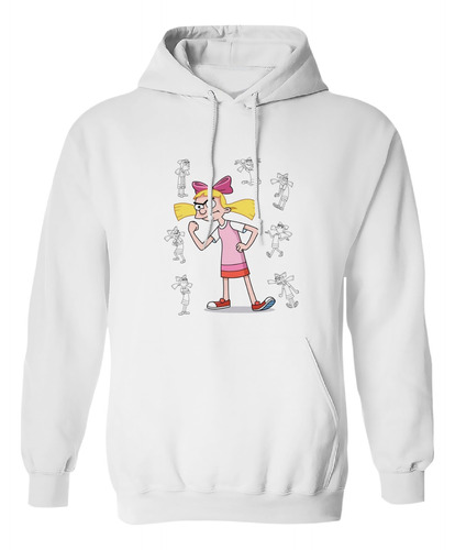 Sudadera Hey Arnold Helga De Mal Humor