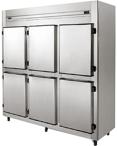 Refrigerador   Digital Todo Em Aço Inox 6 Portas