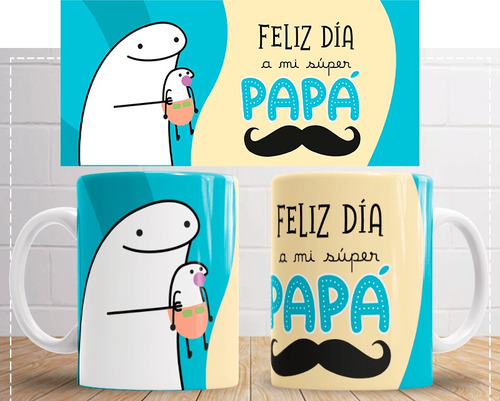 Tazón Día Del Padre Pack 6 Unidades Flork Tazas Divertidas 8