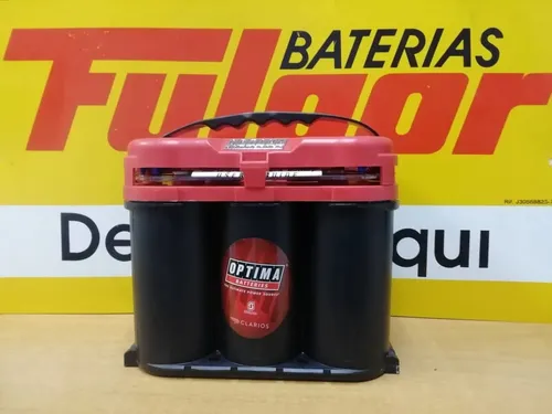 Batería Optima Roja D34